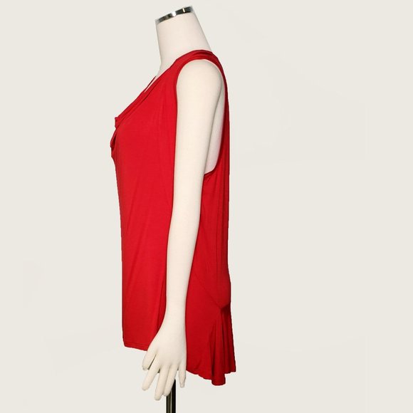 cable & gauge Asymmetrical Pleated Top NWT - Picture 6 of 9